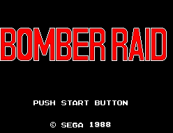 Bomber Raid screenshot 3 for Sega Master System